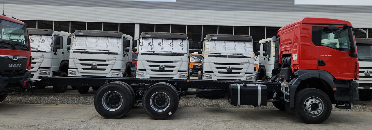 Шасси MAN TGS 33.360 6x4 BB CH F082