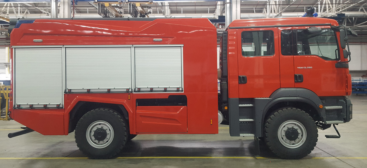 Пожарная автоцистерна MAN TGM 13.240 4x4 BB F803 - 4 куб.м