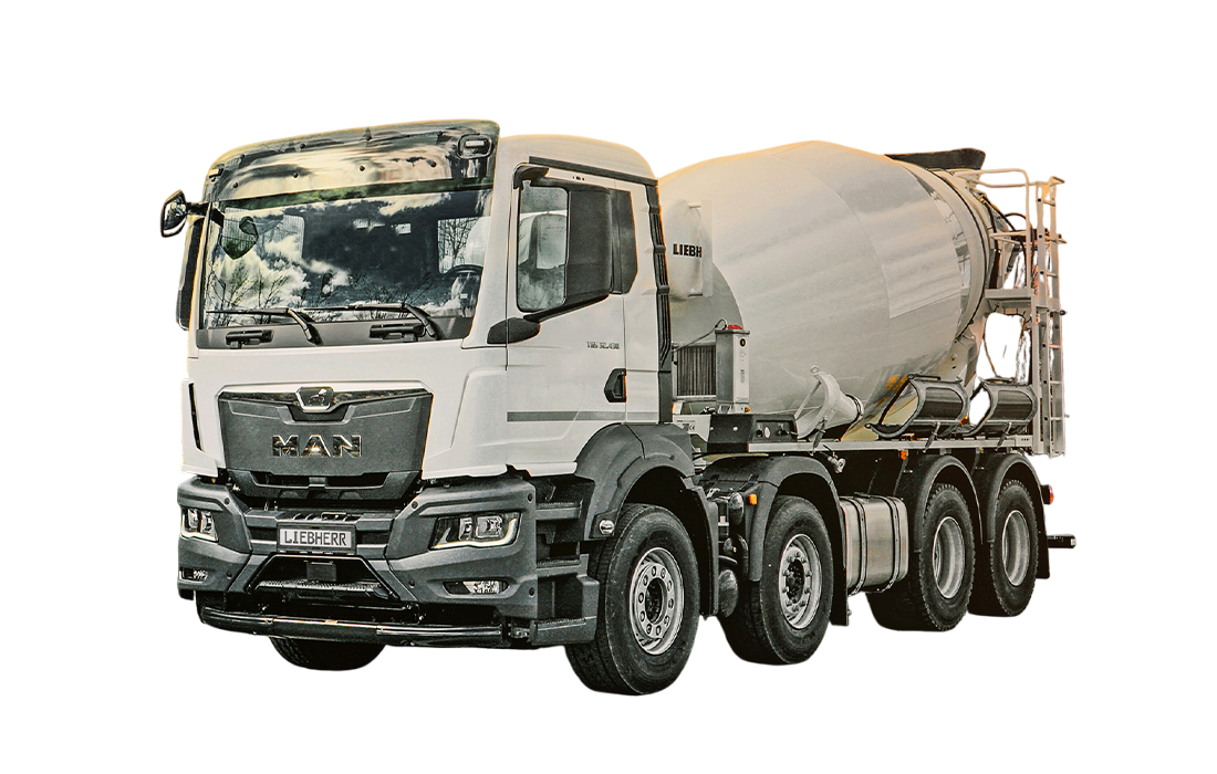 Автобетоносмеситель MAN TGS 41.400 8x4 BB CH ML032 - 12 куб.м