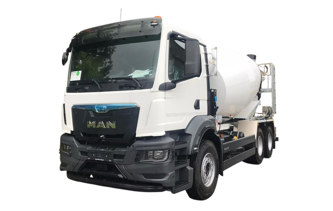 Автобетоносмеситель MAN TGS 33.400 6x4 BB CH ML052 - 9 куб.м 