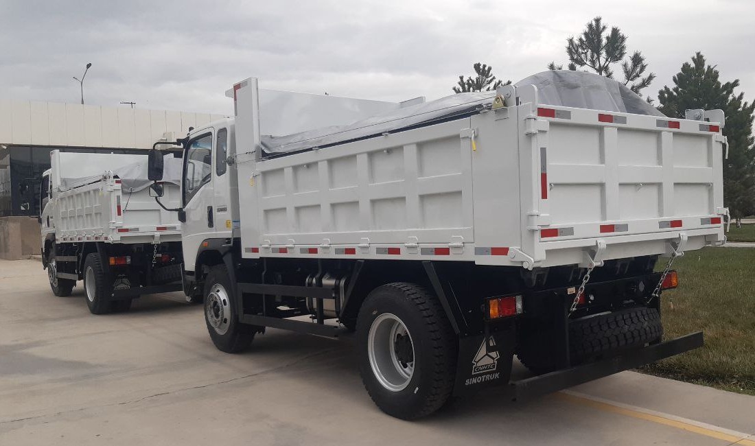 Автосамосвал Homan-H3 4x2 - 7 т / 6.5 куб.м