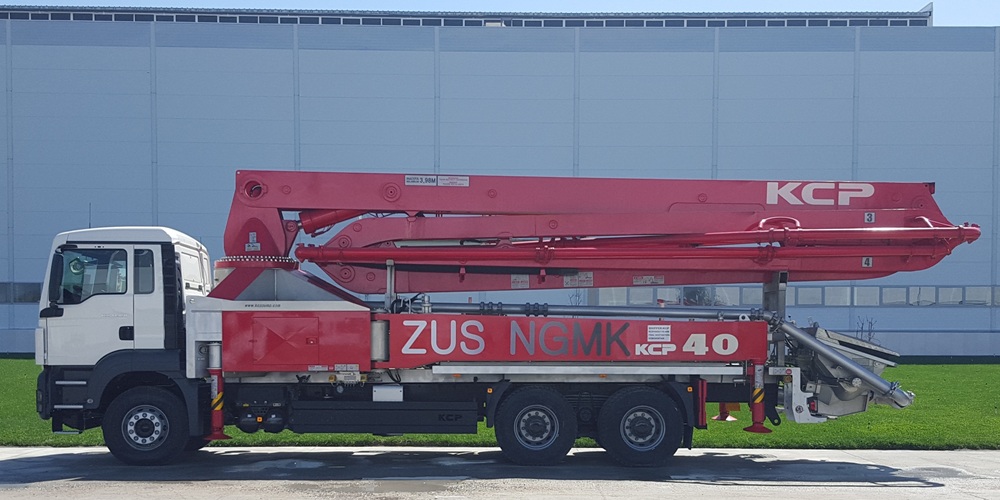 Бетононасос KCP 40 м на базе MAN TGS 33.360 6x4 BB P132