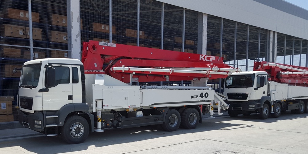 Бетононасос KCP 40 м на базе MAN TGS 33.360 6x4 BB P132