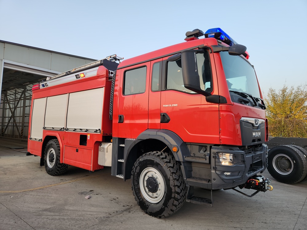 Пожарная автоцистерна MAN TGM 13.290 4x4 BB CH FP875 - 4 куб.м 