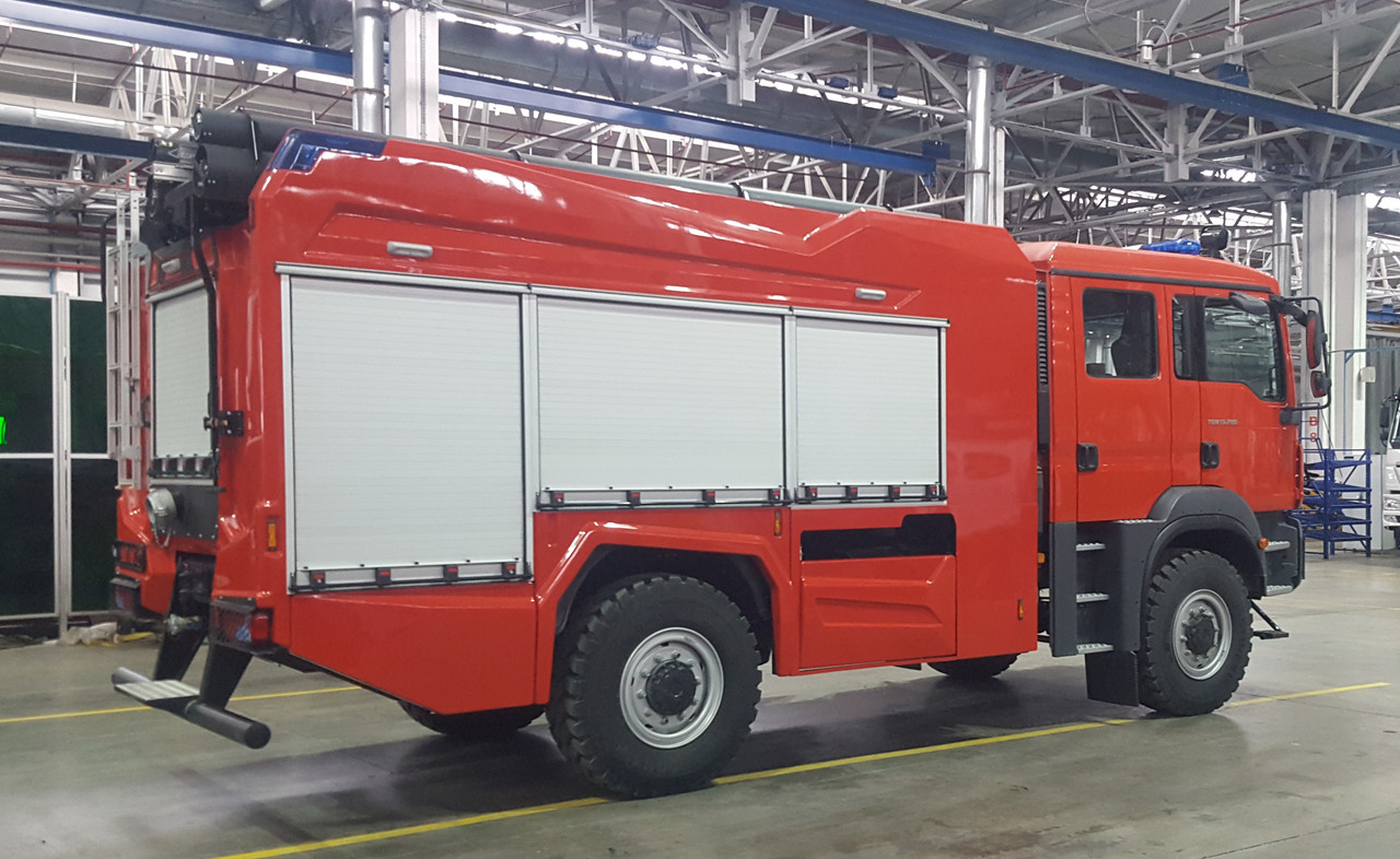 Пожарная автоцистерна MAN TGM 13.240 4x4 BB F803 - 4 куб.м