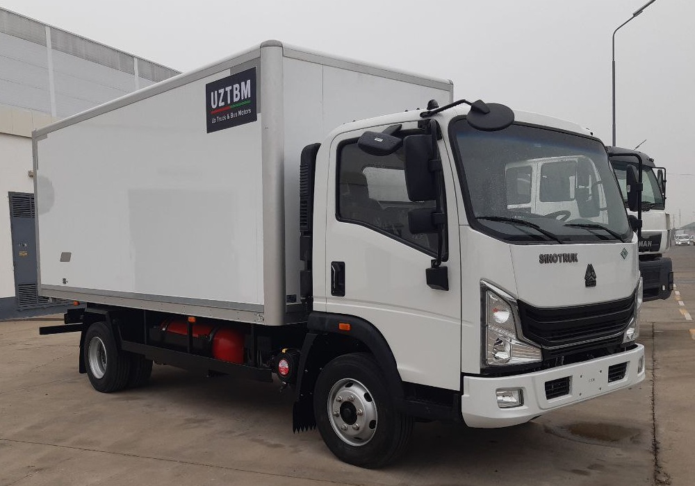 Изотермический автофургон Homan-H3 4x2 CNG - 6 т / 24 куб.м