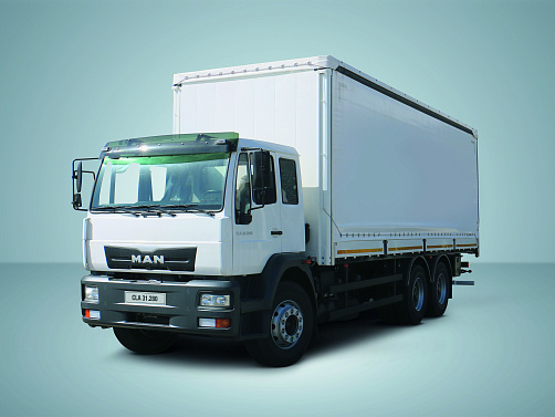 Curtain van MAN CLA 31.280 6X4 BB CS28UX