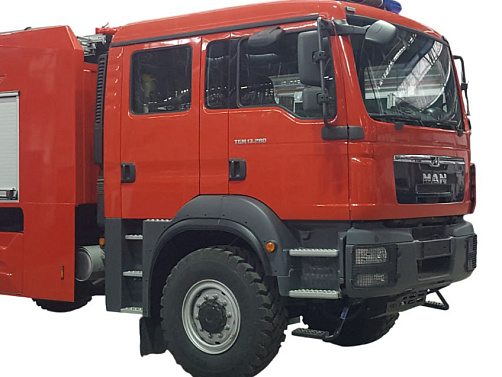 Пожарная автоцистерна MAN TGM 13.240 4x4 BB F803 - 4 куб.м 