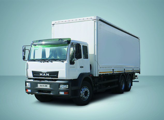 Parda avtofurgon MAN CLA 31.280 6X4 BB CS28UX