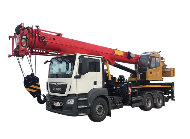 Автокран MAN TGS 33.400 6x4 BB CH SL082 - 32 т