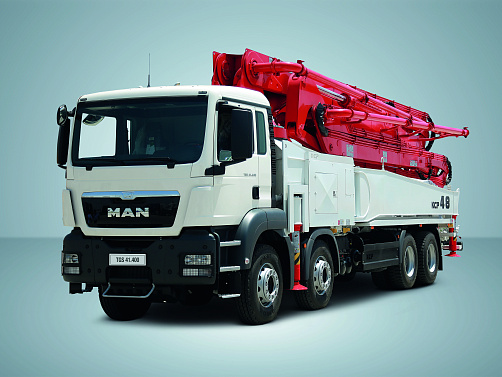 Avtobeton nasos  MAN TGS 41.400 8X4 BB P062 KCP48ZX170
