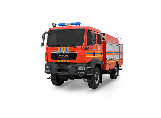 Автоцистерна пожарная MAN TGM 13.240 4X4 BB F80 АЦ-4
