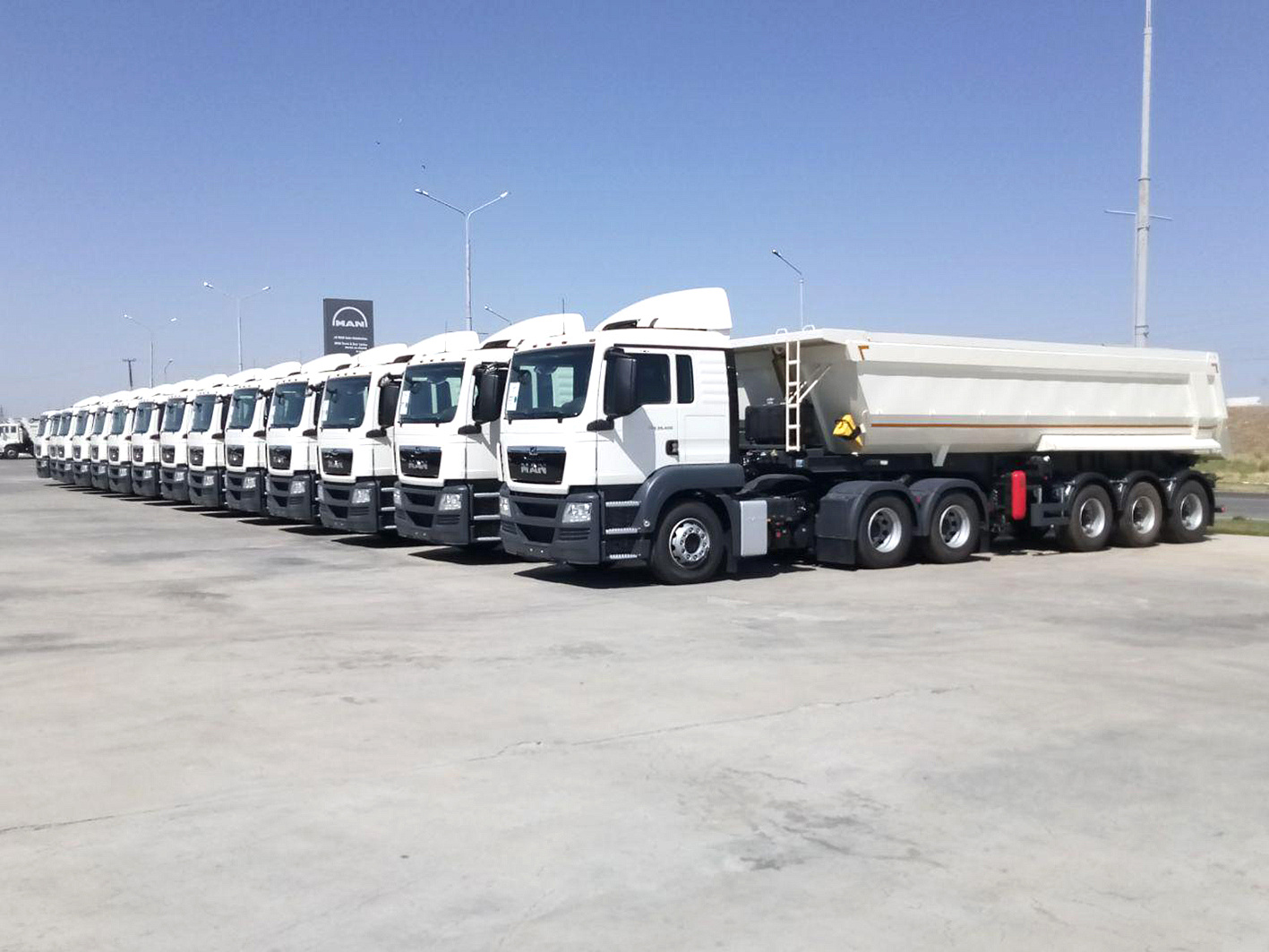 «JV MAN Auto-Uzbekistan» Қозоғистонга техника экспорт қилди