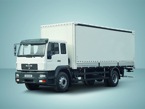 Parda avtofurgon MAN CLA 16.230 4X2 BB CS25UX 