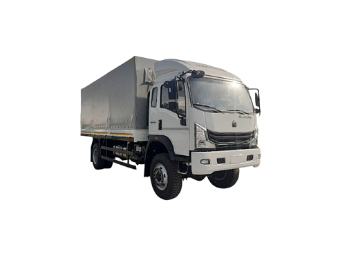 Бортовая автоплатформа с тентом Homan-H3 4x4 - 9 т 
