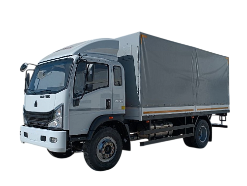 Бортовой автомобиль с тентом Howo-H3 4x2 - 8 т / 28 куб.м