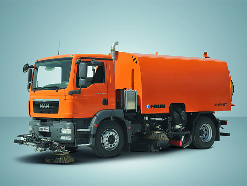 Sweeper and sweeper car  MAN TGM 18.240 4X2 BL V10 Sympajet 7