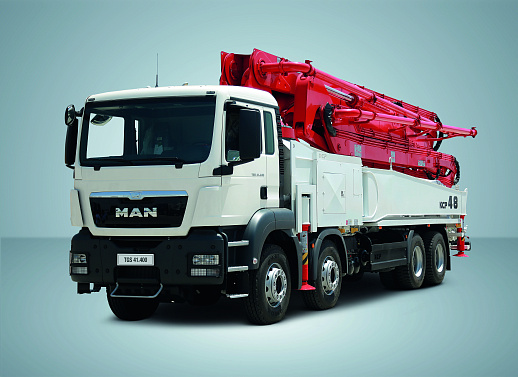 Concrete pump MAN TGS 41.400 8X4 BB P062 KCP48ZX170