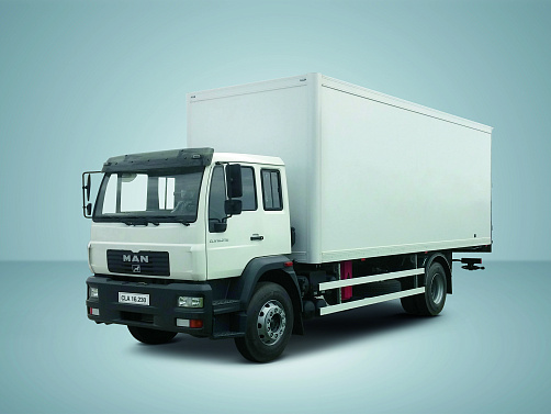 Insulated van MAN CLA 16.230 4X2 BB CS25UX